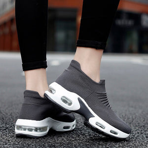 Women's Slip On Breathe Mesh Walking Shoes